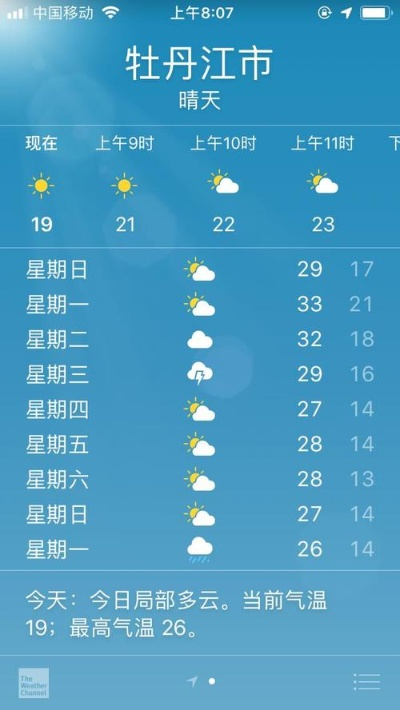 牡丹江天气预报15天查询，掌握雪城天气变化，出行生活更从容